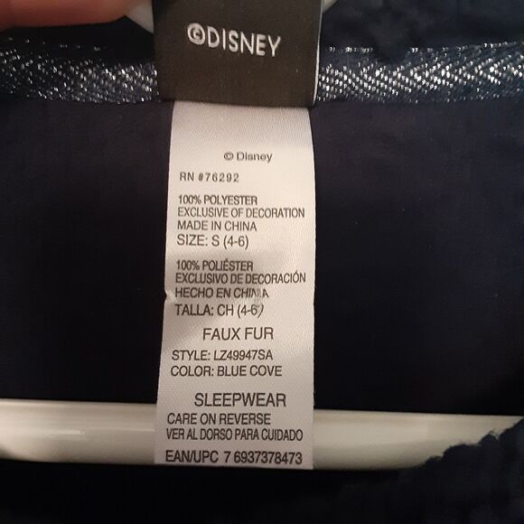 Disney Sleepwear Women’s Faux Sweater Mickey Pullover Crewneck Size Small - Picture 5 of 8